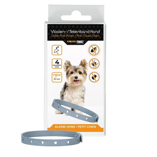 Collier antipuces et antitiques Knock Pest pour chien, 33 cm