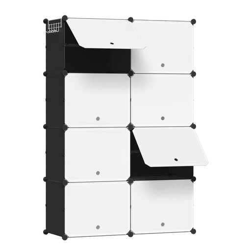 WOLTU Shoe Rack with 8 Compartments