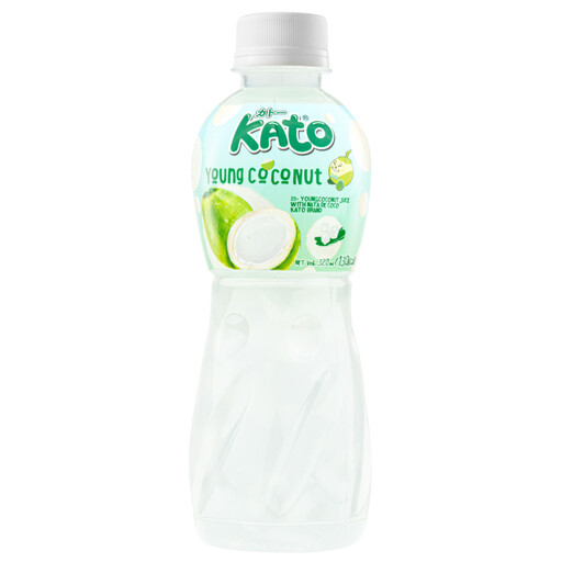KATO 含椰果粒椰子风味饮品