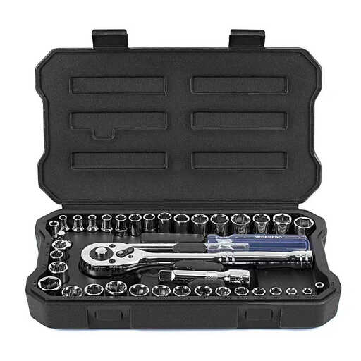 WORKPRO 39-Piece 1/4" & 3/8" Drive Socket Set