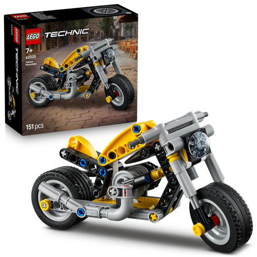 LEGO Technic 42225 Yellow Motorcycle