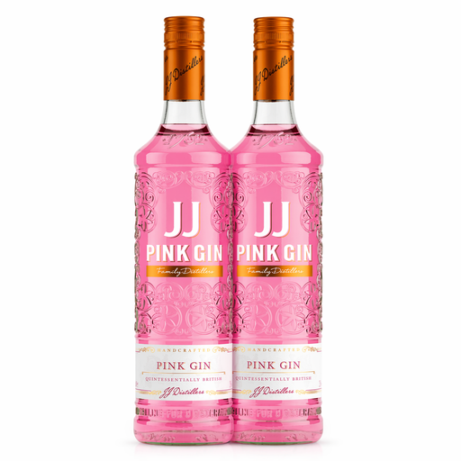 Pack of 2 J.J. Whitley Pink Gin 1L