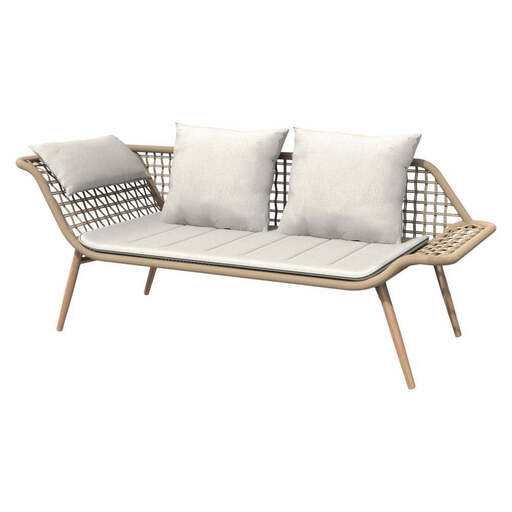 Stilvolles Garten Lounge Sofa ENVY mit Auflagen