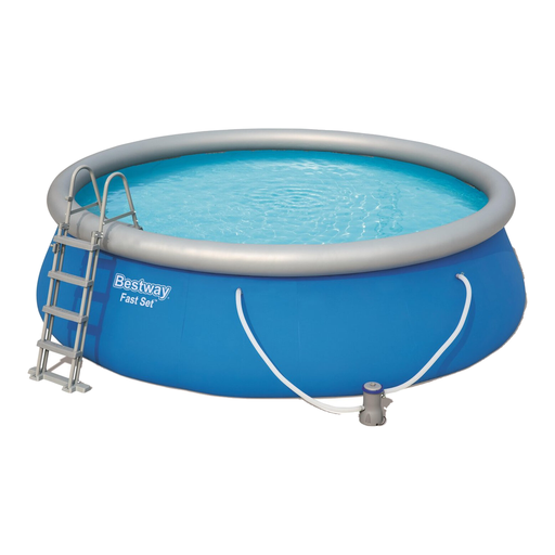 Bestway Fast Set Pool - Round, 4.57mx1.22m, Blue