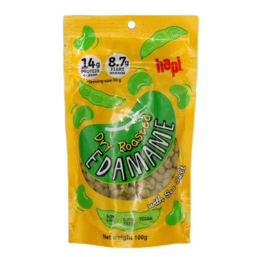 HAPI DRY ROASTED EDAMAME 100G