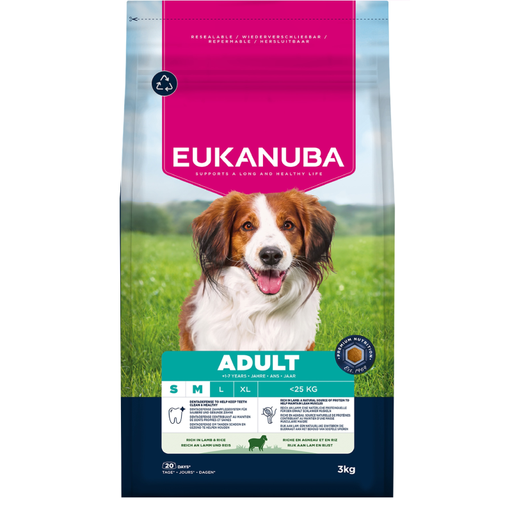 Eukanuba Life Care Adult Small/Medium Lamb & Rice