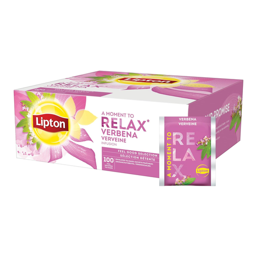 Coffret Infusion Verveine Lipton 100 sachets