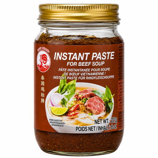 Cock Brand Instant Pho Beef Soup Paste 227g