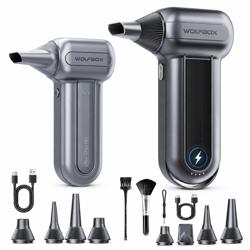 WOLFBOX MF100 and DF60 Electric Air Duster Bundle