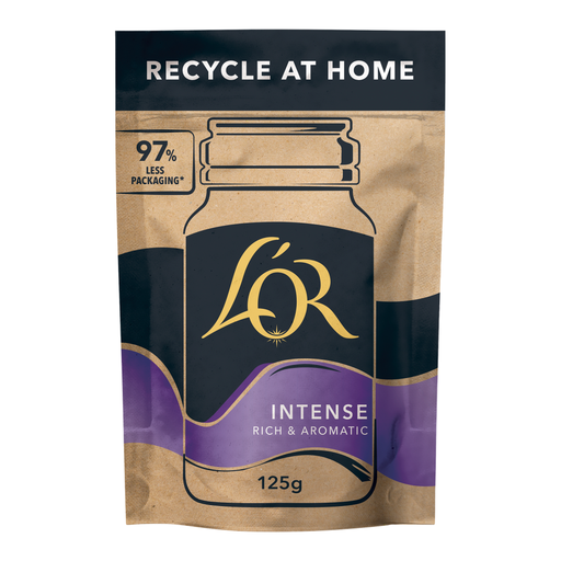 L'OR Intense Paper Refill Instant Coffee 125g