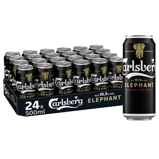 Produktbild von Carlsberg Elephant Extra Strong 24x0.5L