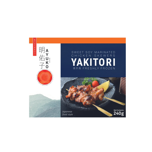 Brochettes de Poulet Yakitori Soja Ayuko 240 g