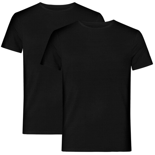 Rester?ds T-Shirt 2-Pack Bamboo Black