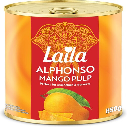 Laila Alphonso Mango Pulp 850g