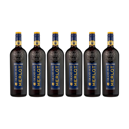 Grand Sud Merlot Red 6x1L