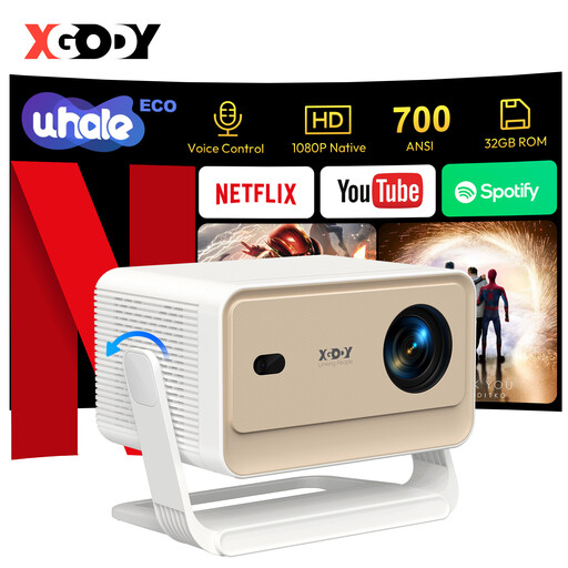 XGODY Gimbal N6 Pro Portable Projector