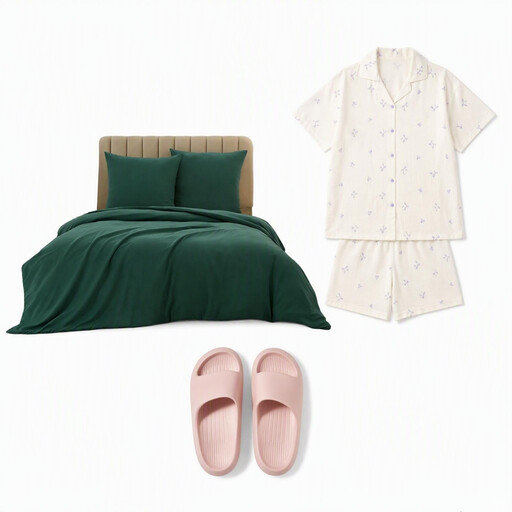 Purcotton Women's Double-Layer Gauze Loungewear Bundle