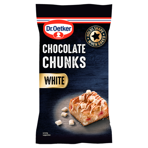 Dr Oetker White Choc Chunks 100g
