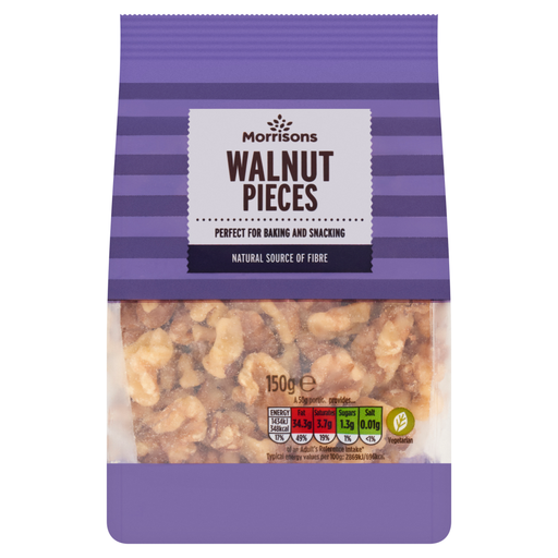 Morrisons Walnut Pieces 150g