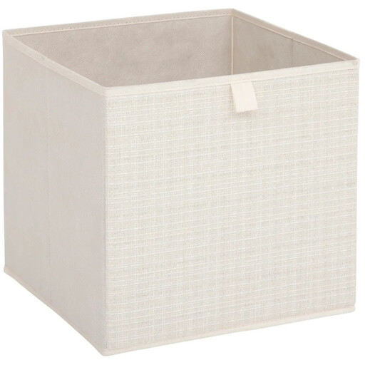 5five Tweed Storage Box - Beige, 31 x 31 cm