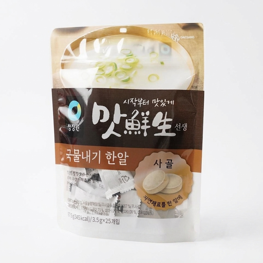 Daesang Beef Bone Coin Stock in solid portions, 52,5 g