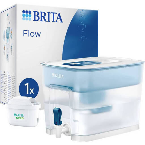 Fontaine à eau filtrante BRITA Flow de 8.2L