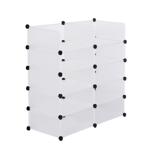 WOLTU DIY Schuhregal mit 10 Fächern