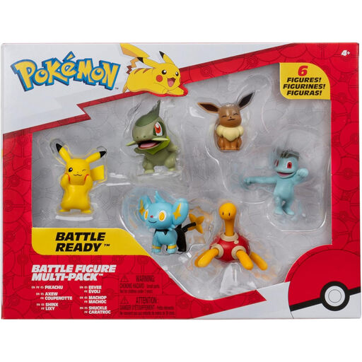 Pokemon Battle Figure Set - 6 pcs