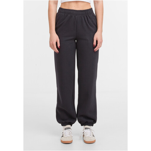 Urban Classics Ladies Basic Essential Sweatpants in Navy