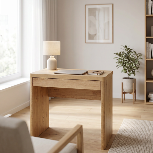 jahnke Montana Oak Compact Workstation
