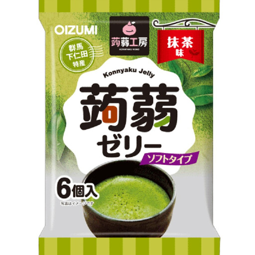 Shimonita konjac kobo konjac jelly matcha flavor 106g