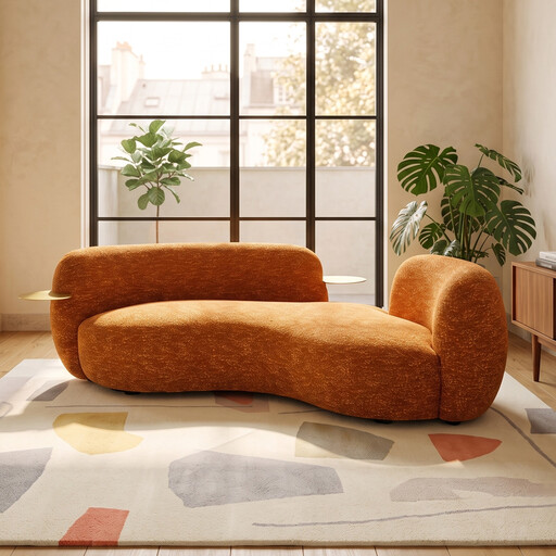 URBAN MEUBLE 有机系列弧形沙发（带内置托盘）