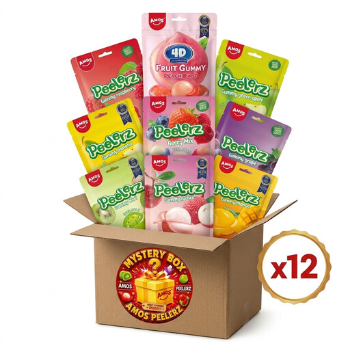Amos Peelerz Sweets Mystery Bundle x12 Pack