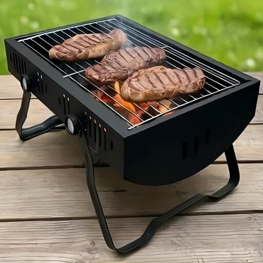 Portable hand-held Mini BBQ Grill