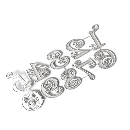 Carbon steel number cutting dies