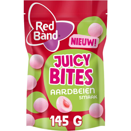 Red Band Juicy Bites Strawberry Flavor