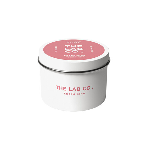The Lab Co. Luxury Scented Candle | 30hrs Burn Time | Energising Fragrance