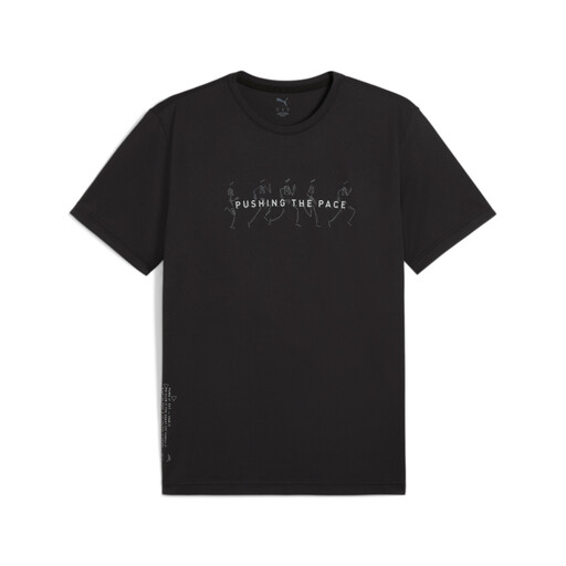 Puma Graphics Running Illustration Tee Men's - Puma Black