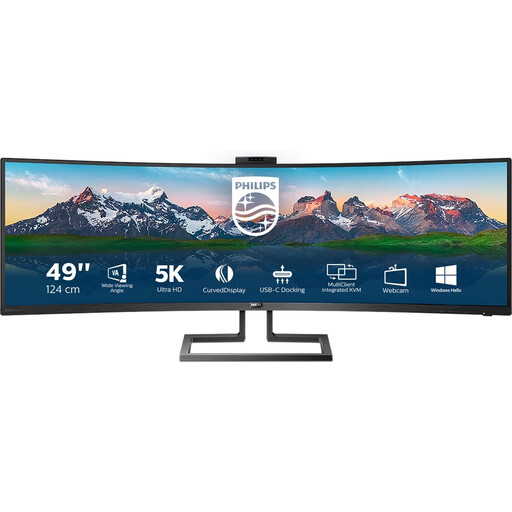 Philips 499P9H/00 - Curved Monitor - 49 inch