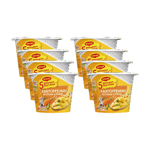 Maggi 5 Minute Cup Mashed Potatoes with Peas and Carrots
