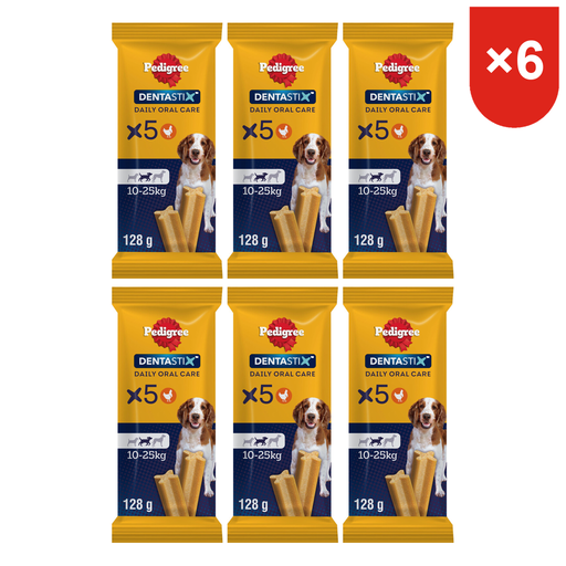 Bâtonnets dentaires Pedigree pour chiens de taille moyenne