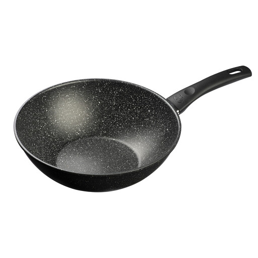 BALLARINI Vipiteno Wok Pan, Non-Stick Coating, Suitable for Induction Cookers, Aluminum, Round, Diameter 28 cm