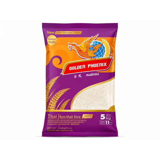 Golden Phoenix Superior Thai Hom Mali Jasmine Rice 5 kg