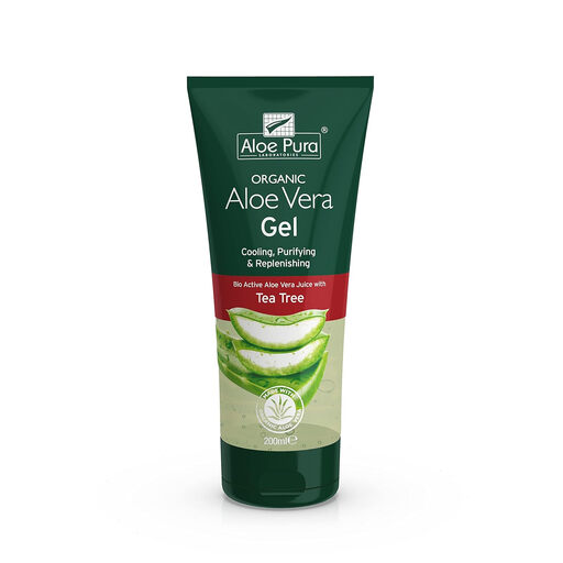 Aloe Pura Aloe Vera Gel with Tea Tree 200ml