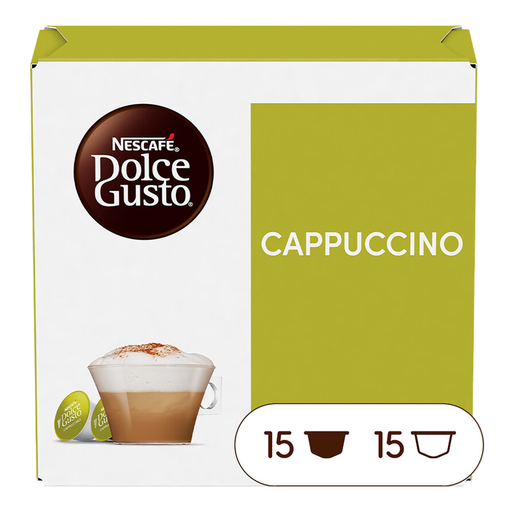 Nescafe Cappuccino Coffee Capsules - 15 pcs