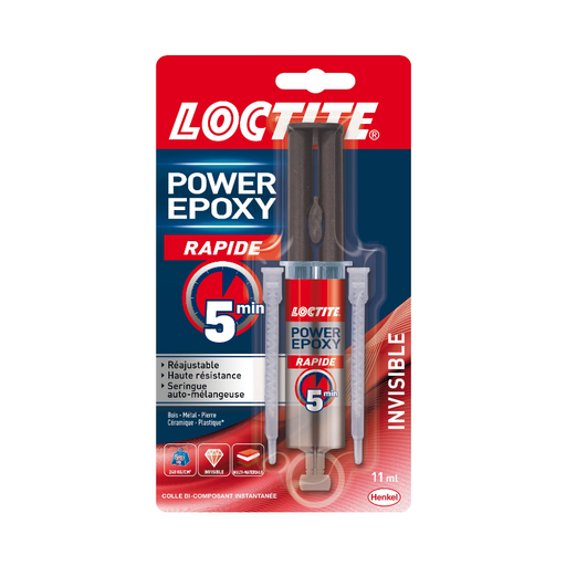 Henkel 公司 LOCTITE Power Epoxy 5 分钟快干透明环氧树脂胶 11 毫升