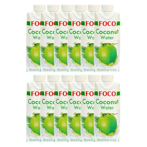 FOCO Natural Coconut Water 330ml x12