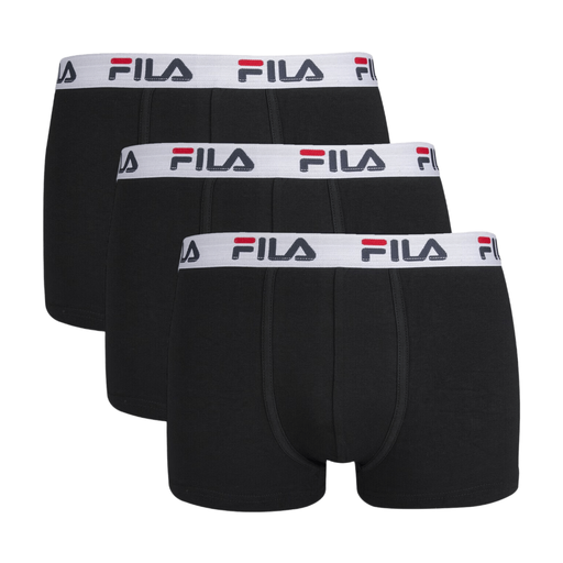 FILA Boxer shorts 3-pack Black Size M