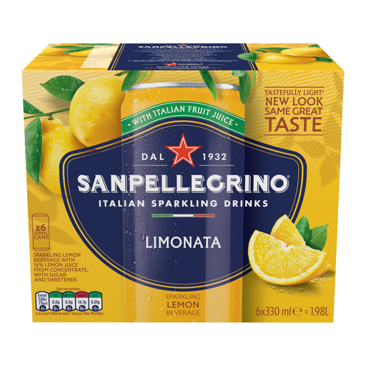 San Pellegrino Lemon 6 X 330ml