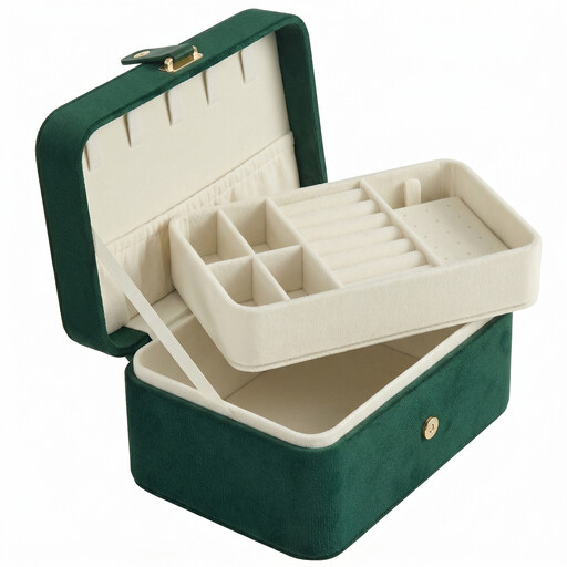 JOYFURNOS Portable Jewellery Box, Travel Jewellery Case